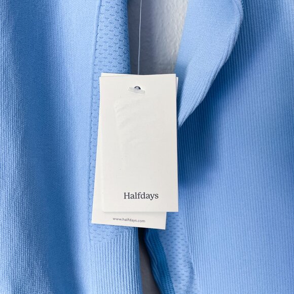Halfdays Johnson Top in Forget Me Not Blue Size L NWT* - Picture 6 of 14